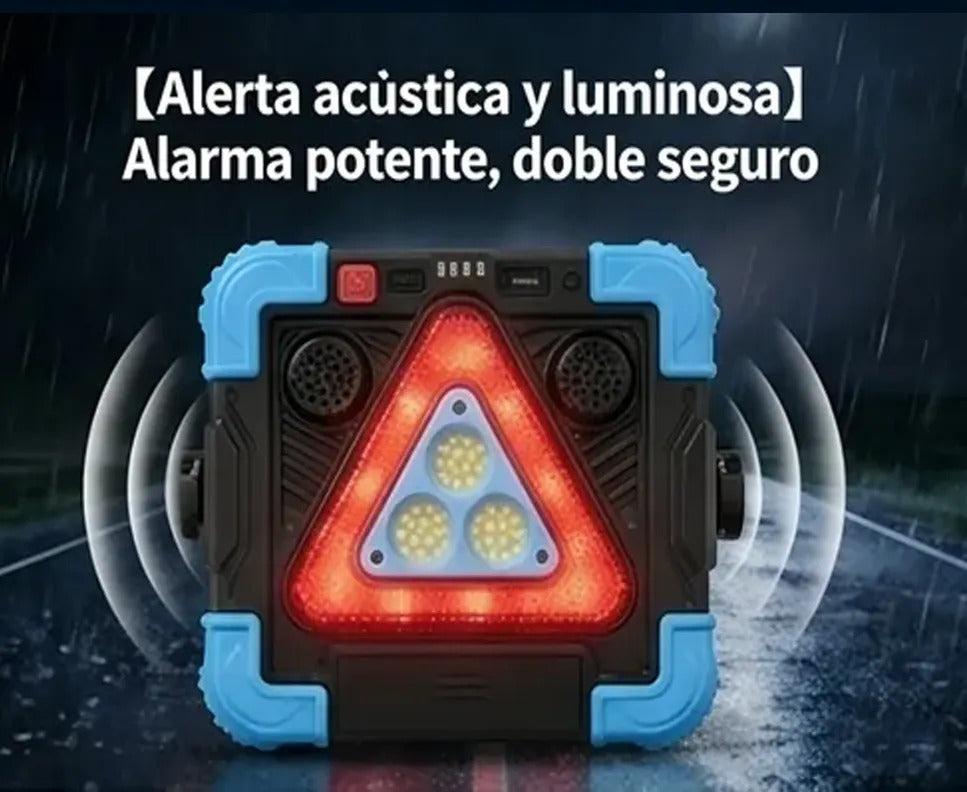 Lámpara Solar De Emergencia Led Recargable Portátil