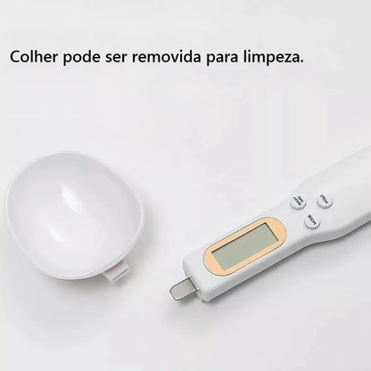 Cuchara Balanza Digital 500 g con Precision de 0.1 g