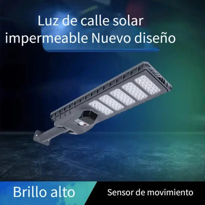Foco Solar LED 300W IP65 con Sensor de Movimiento y Control Remoto para Exterior