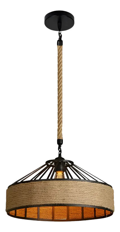 Lámpara Vintage Colgante 40cm Estilo Industrial E27