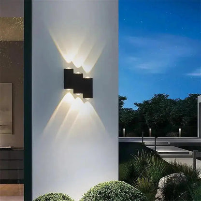 Aplique Led Exterior Bidireccional Para Escalera Y Fachada