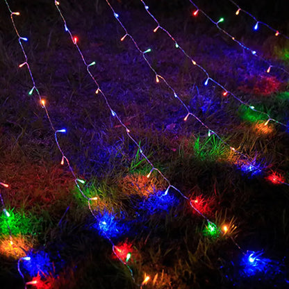 Árbol De Navidad Solar Con Luz Cálida LED Para Jardín Terraza Balcón