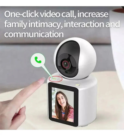 Cámara IP Wi-Fi 2.4G 360° para monitorear bebés con audio y video