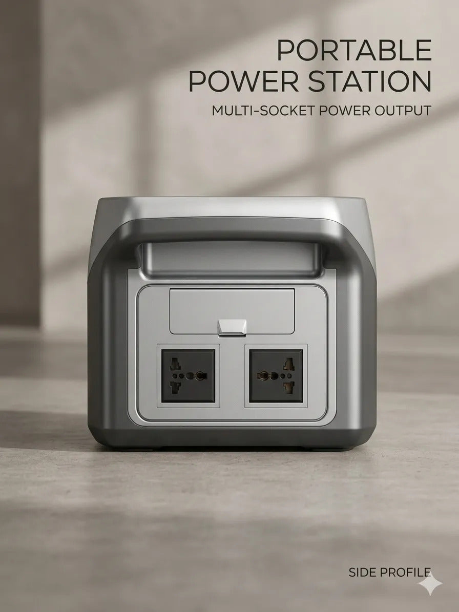 Estacion de Energia Portatil 1500W 896Wh LiFePO4