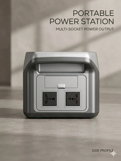 Estacion de Energia Portatil 1500W 896Wh LiFePO4