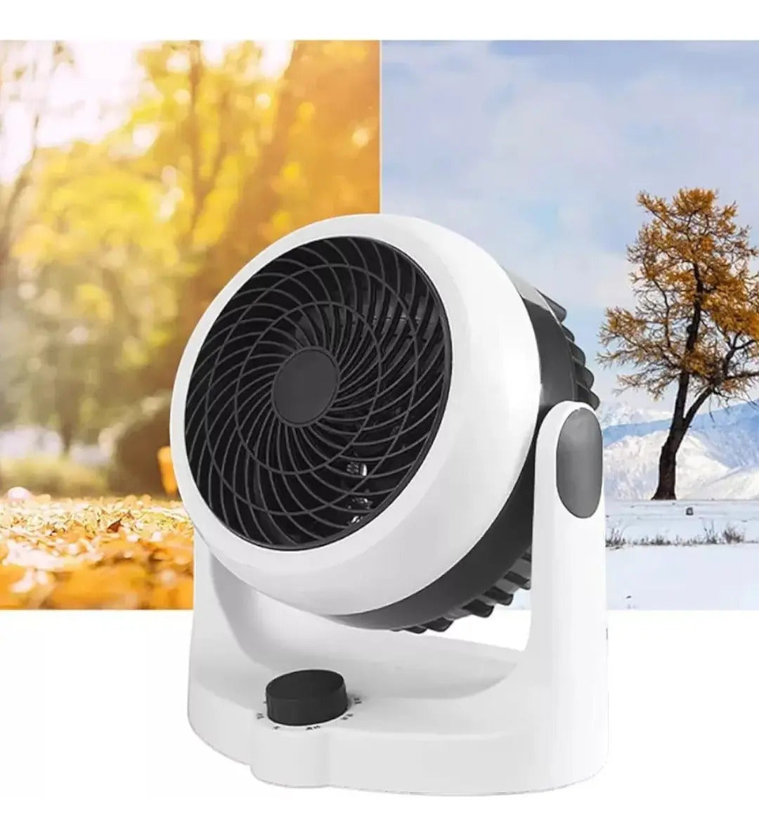 Calefactor Ventilador Raf 2000w Color Blanco 2en1 Caliente