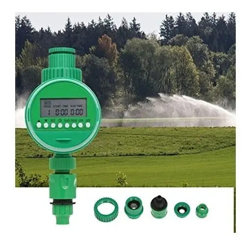 Temporizador de Riego Automatico para Jardin y Goteo