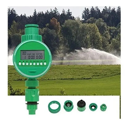 Temporizador de Riego Automatico para Jardin y Goteo