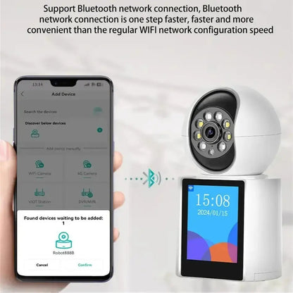 Monitor Bebé IP Wifi 2.4G Cámara 360° Audio y Video en Vivo