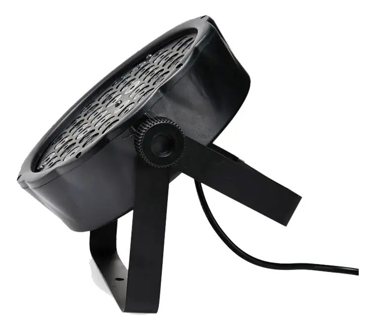 Vista lateral del foco Slim PAR LED con soporte ajustable