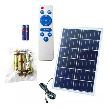 Foco Solar LED Jortan 200W Exterior IP66 Control Remoto