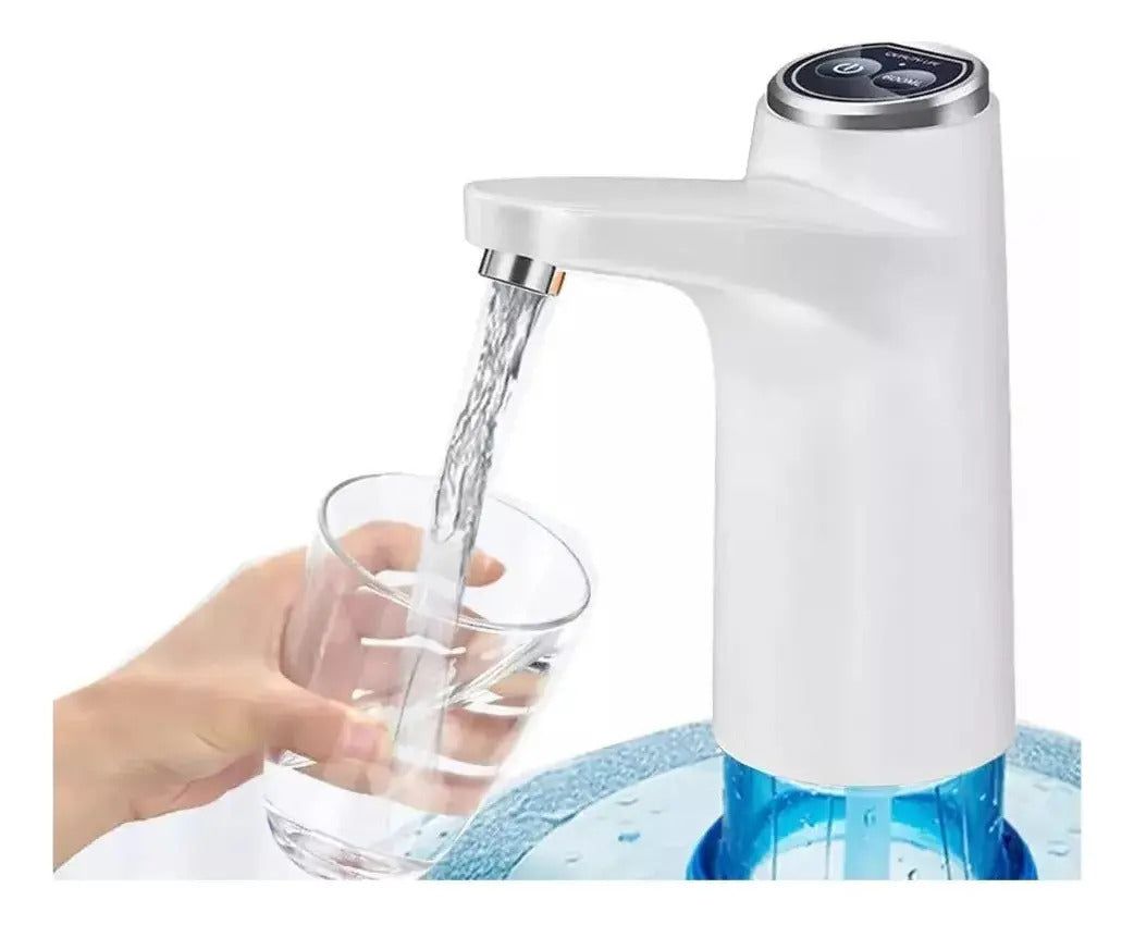 Dispensador Agua Color Blanco Eléctrico Bomba Usb Dosificado