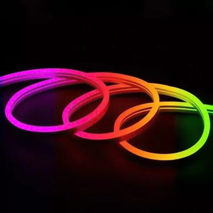 Cinta Led Rgb Flex Neon 12v 5m Luces Multicolor