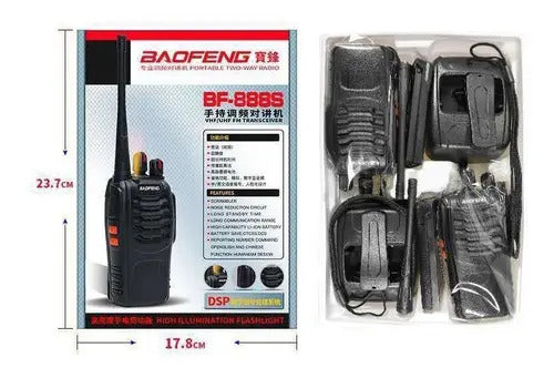 Presentación del pack de radios Baofeng BF-888S y accesorios