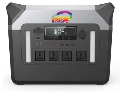 Estación de Energía Portátil 2500W 1792Wh con Carga Inalámbrica MXR