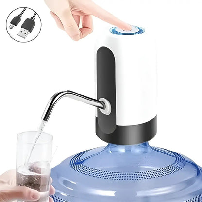 Dispensador Electrico de Agua Recargable USB Automatico