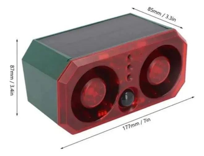 Alarma Solar con Luz Sensor de Movimiento y Grabacion