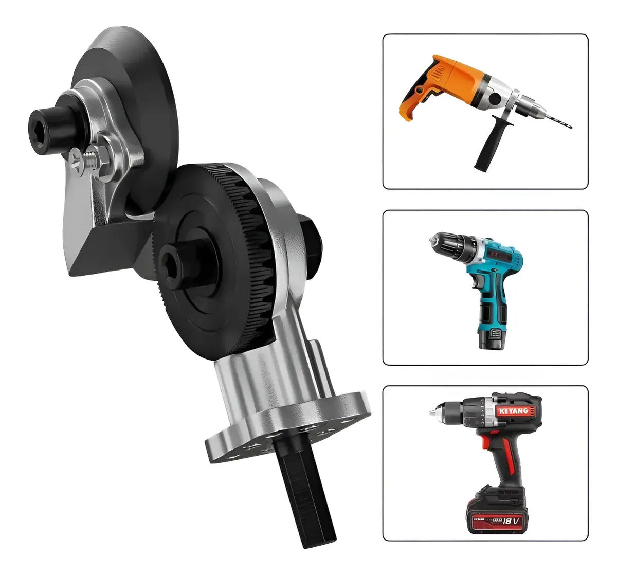 Adaptador Cortador de Láminas para Taladro 12–21 V