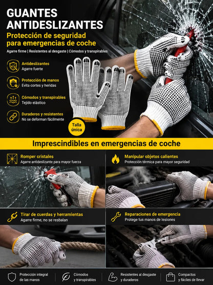 Kit De Emergencia Para Auto Bolso Seguridad Vial 6 Piezas