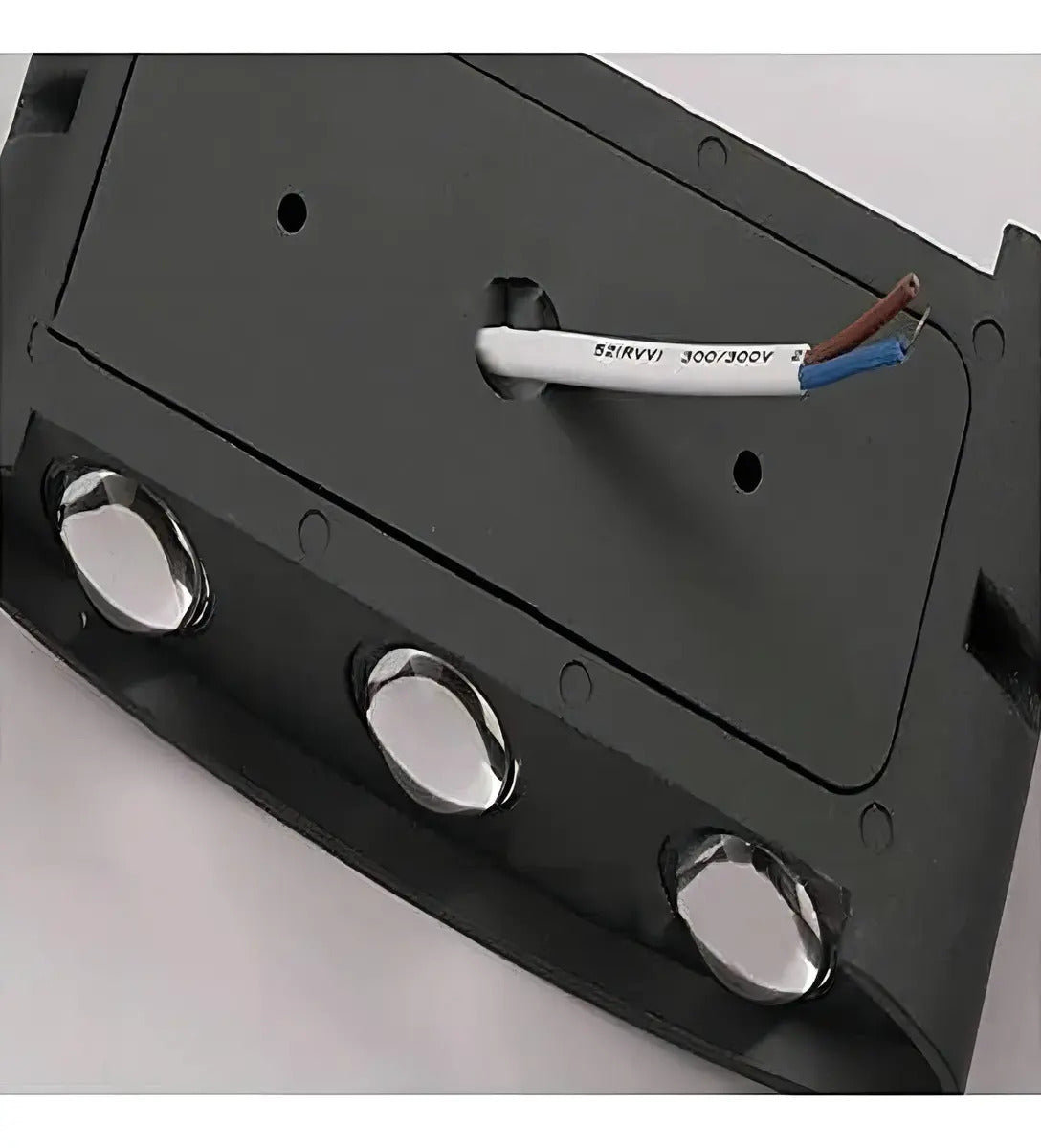 Aplique De Pared Exterior 6w Led Luz Cálida Decoración Hogar