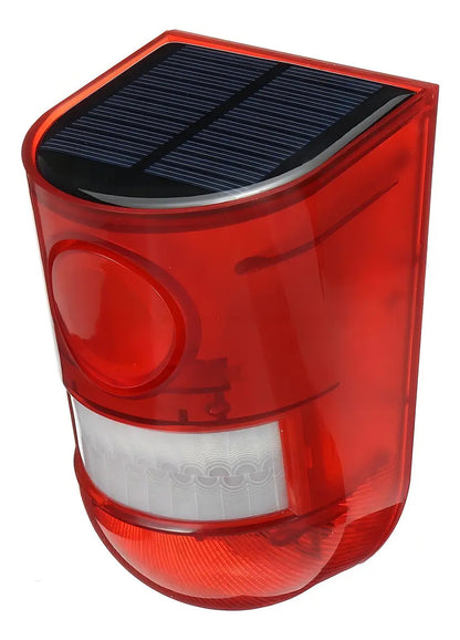 Sirena Solar 129dB con Sensor de Movimiento e IP65