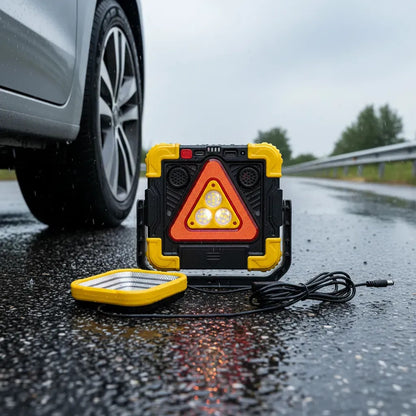 Lámpara Solar De Emergencia Led Recargable Portátil