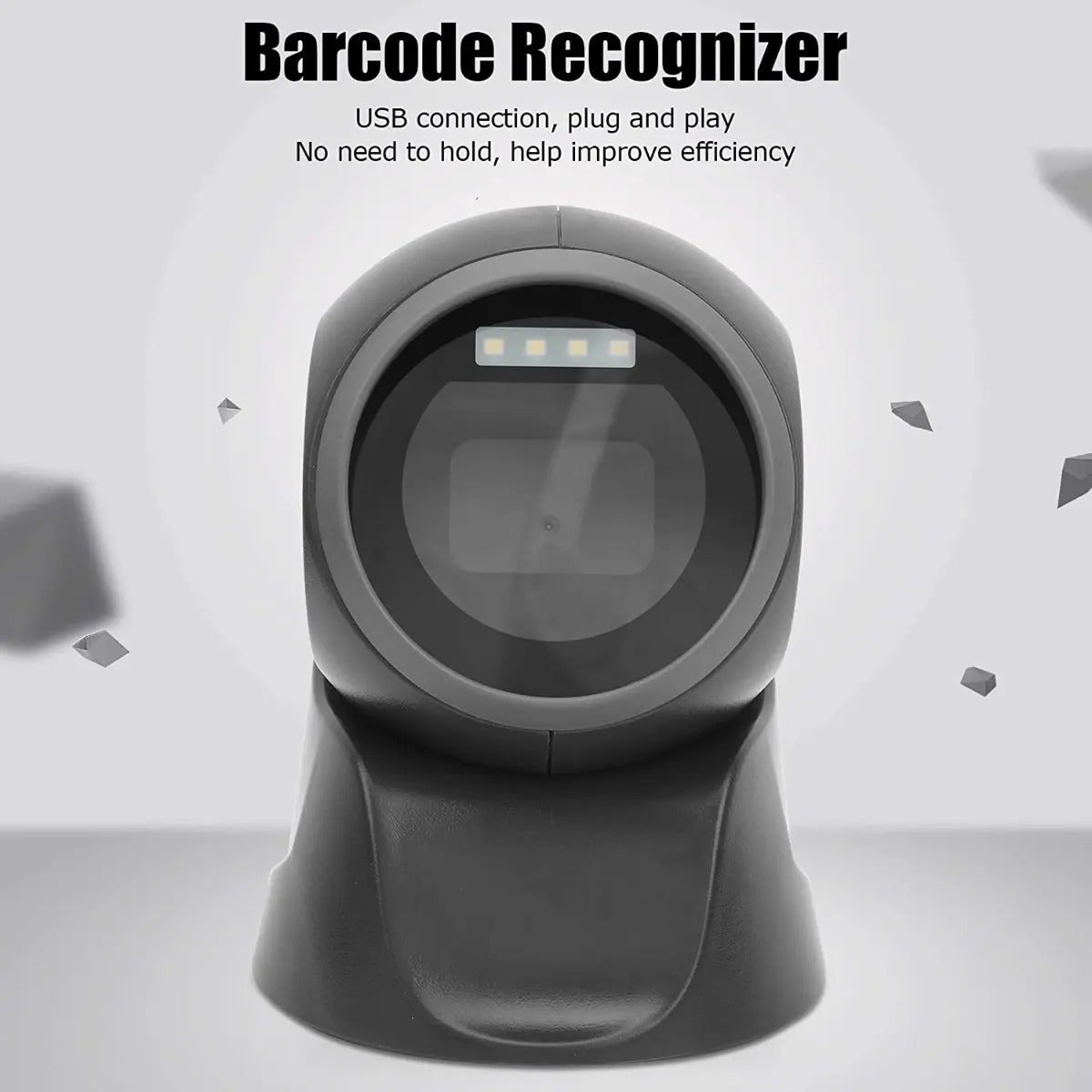 Lector de códigos de barras USB manos libres para comercio