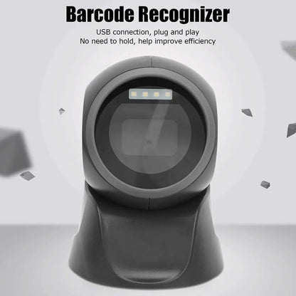 Lector de códigos de barras USB manos libres para comercio