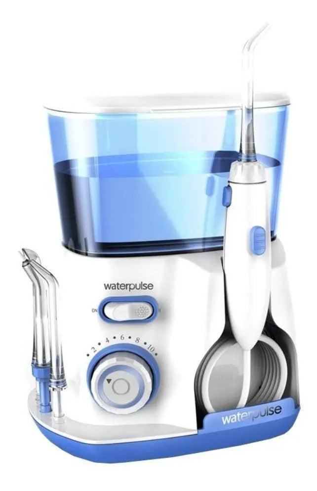 Irrigador Dental 220v Con Depósito Azul Para Higiene