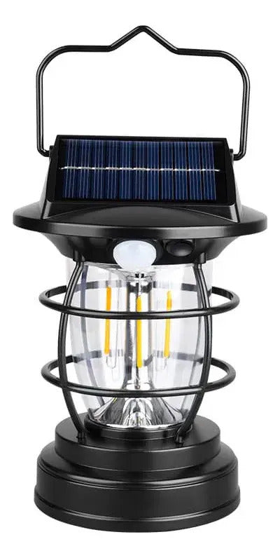 Lámpara Solar Con Sensor De Movimiento IP65 Para Jardín Terraza Patio Recargable