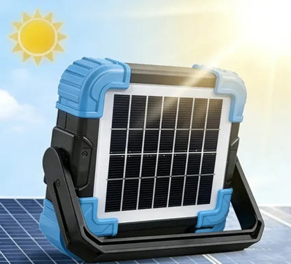 Lámpara Solar De Emergencia Led Recargable Portátil