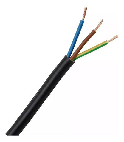 Cable Cordón Eléctrico 3x2.5 Mm2 Rollo 100 Mt