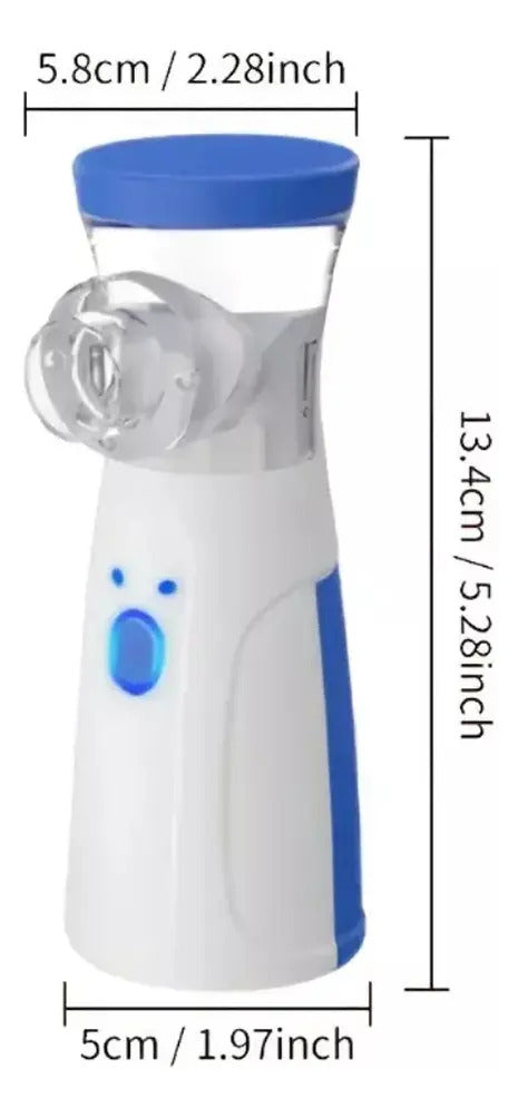 Nebulizador Inhalador Portatil Mesh Recargable Niño Adulto