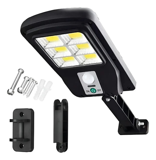 Pack 2 Focos Solares LED con Sensor y Control Remoto