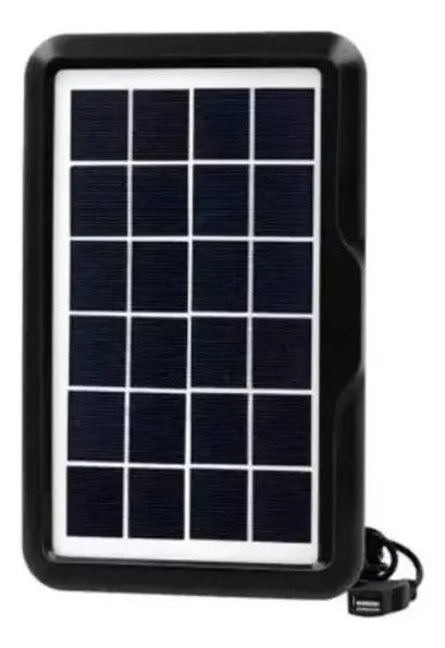 Cargador Solar de Panel Carga Directa para Celulares 6V 500mAh 3.5W