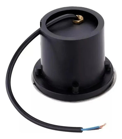 Parte posterior del foco LED empotrable para instalación con cableado
