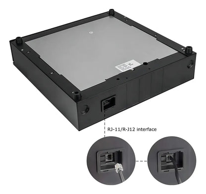 Caja De Dinero Electrónica Con Llave Y Gavetas