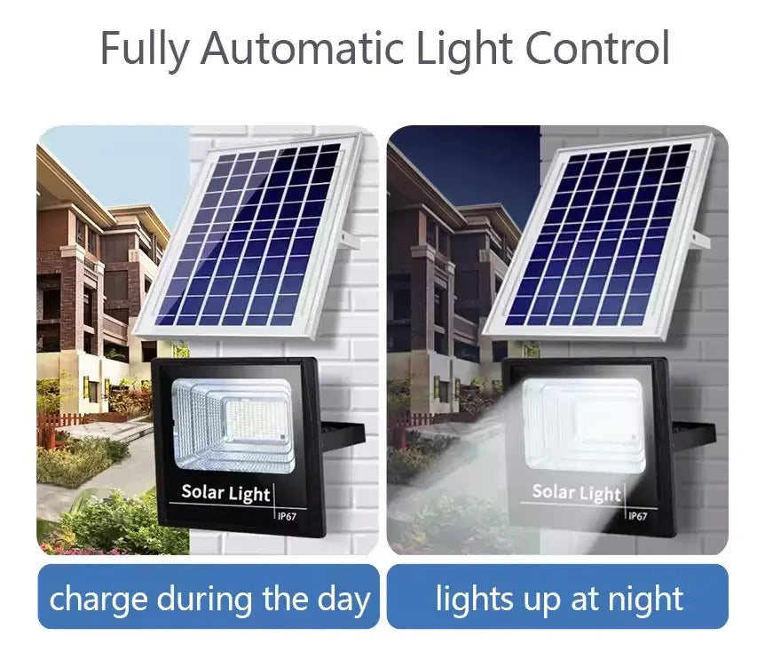 Foco Solar LED 300W Exterior IP67 Control Remoto