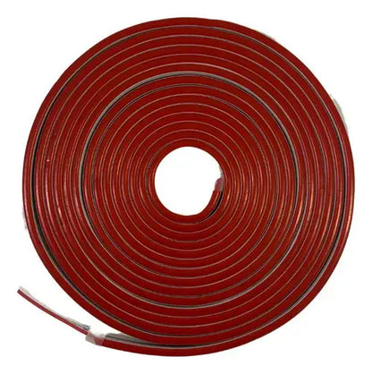 Rollo de cinta neón LED flexible roja sin encender