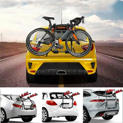 Portabicicletas para Auto para 3 Bicicletas con Correas