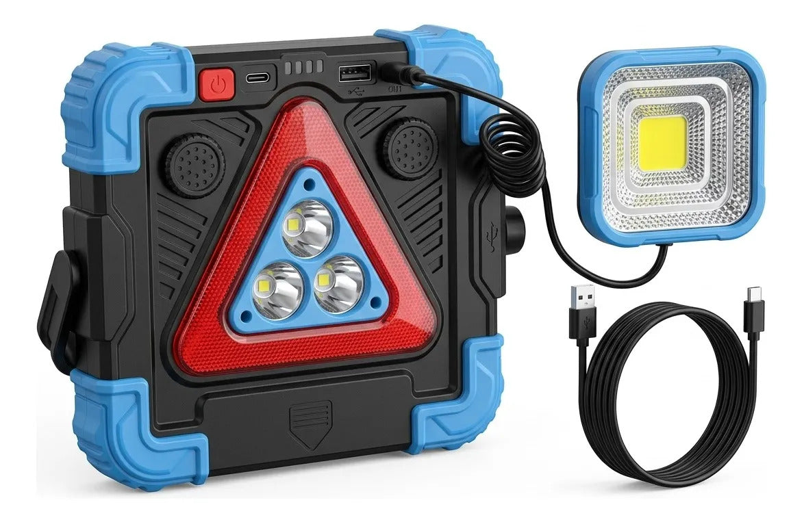 Lámpara Solar De Emergencia Led Recargable Portátil