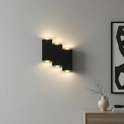 Aplique Led Exterior Bidireccional Para Escalera Y Fachada