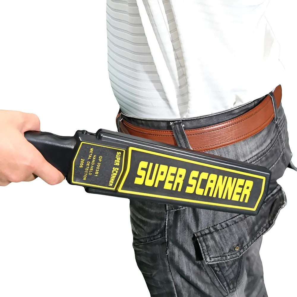 Paleta Detector De Metales Portátil Super Scanner