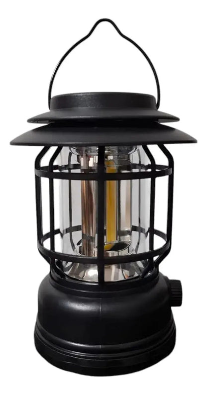Linterna Camping COB 360 Luz Calida USB ABS Portatil