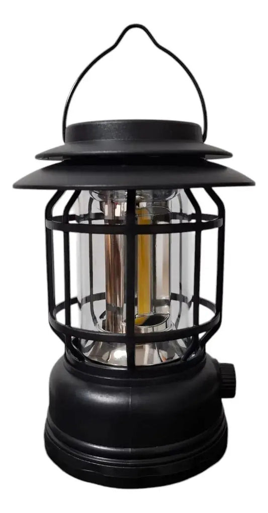 Linterna Camping COB 360 Luz Calida USB ABS Portatil