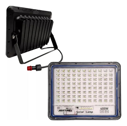Foco Solar LED 400W Exterior Jortan con Panel Solar