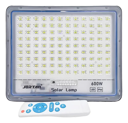 Foco Solar LED 600W IP66 con Panel y Control Remoto