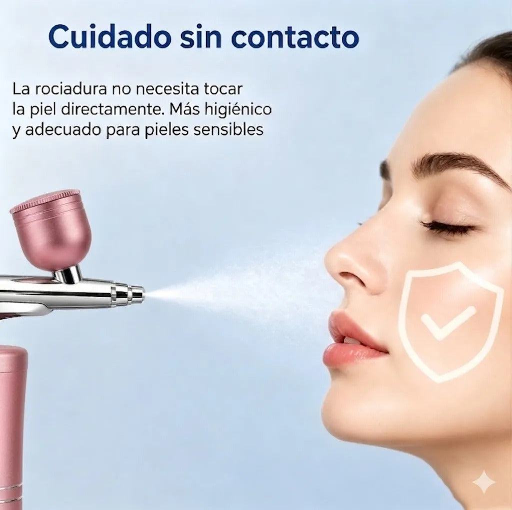 Kit Aerógrafo Profesional Portátil Multiusos Con Compresor