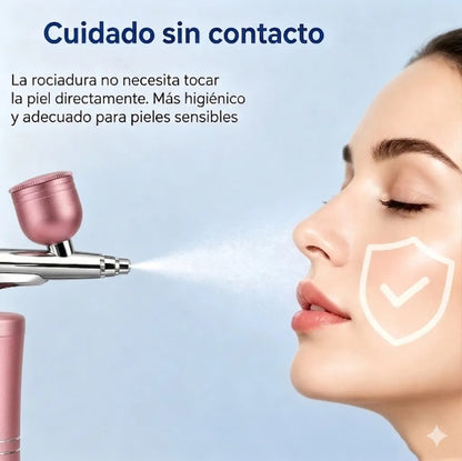 Kit Aerógrafo Profesional Portátil Multiusos Con Compresor