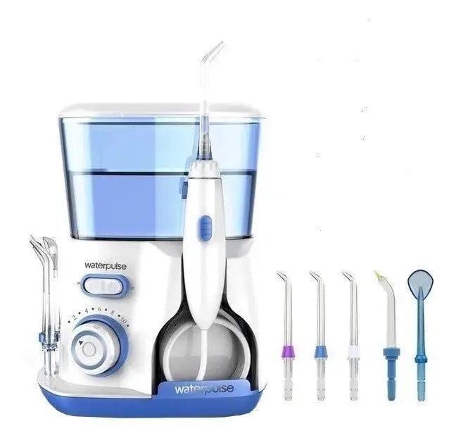 Irrigador Dental 220v Con Depósito Azul Para Higiene